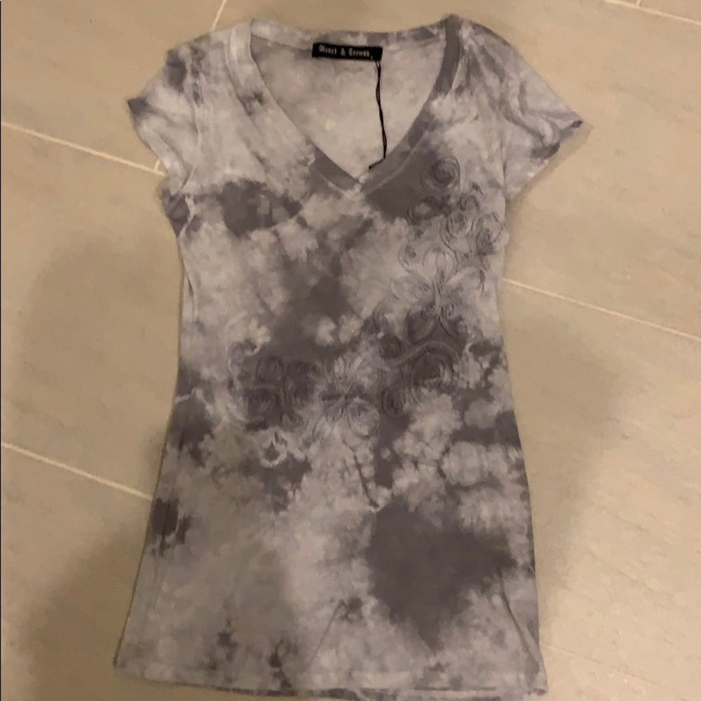 Tie Dye short sleeve top.